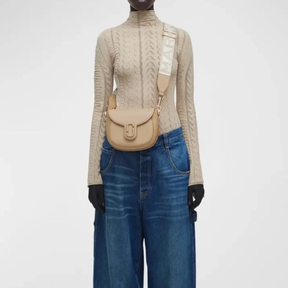 NWT $375 Marc Jacobs The Saddle Bag in Camel Leather!